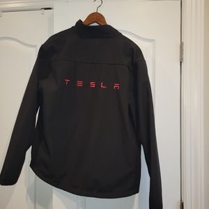 Men's Authentic Mint Condition Tesla Corp Jacket.  Lu